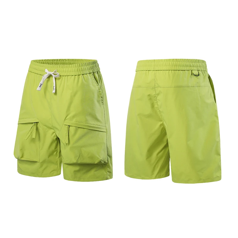 Men's Summer Hiking Casual Shorts Loose Sports Outdoor Hiking Fitness Running Cycling Five Quarter Pants Tactical Work Pants - Image 2